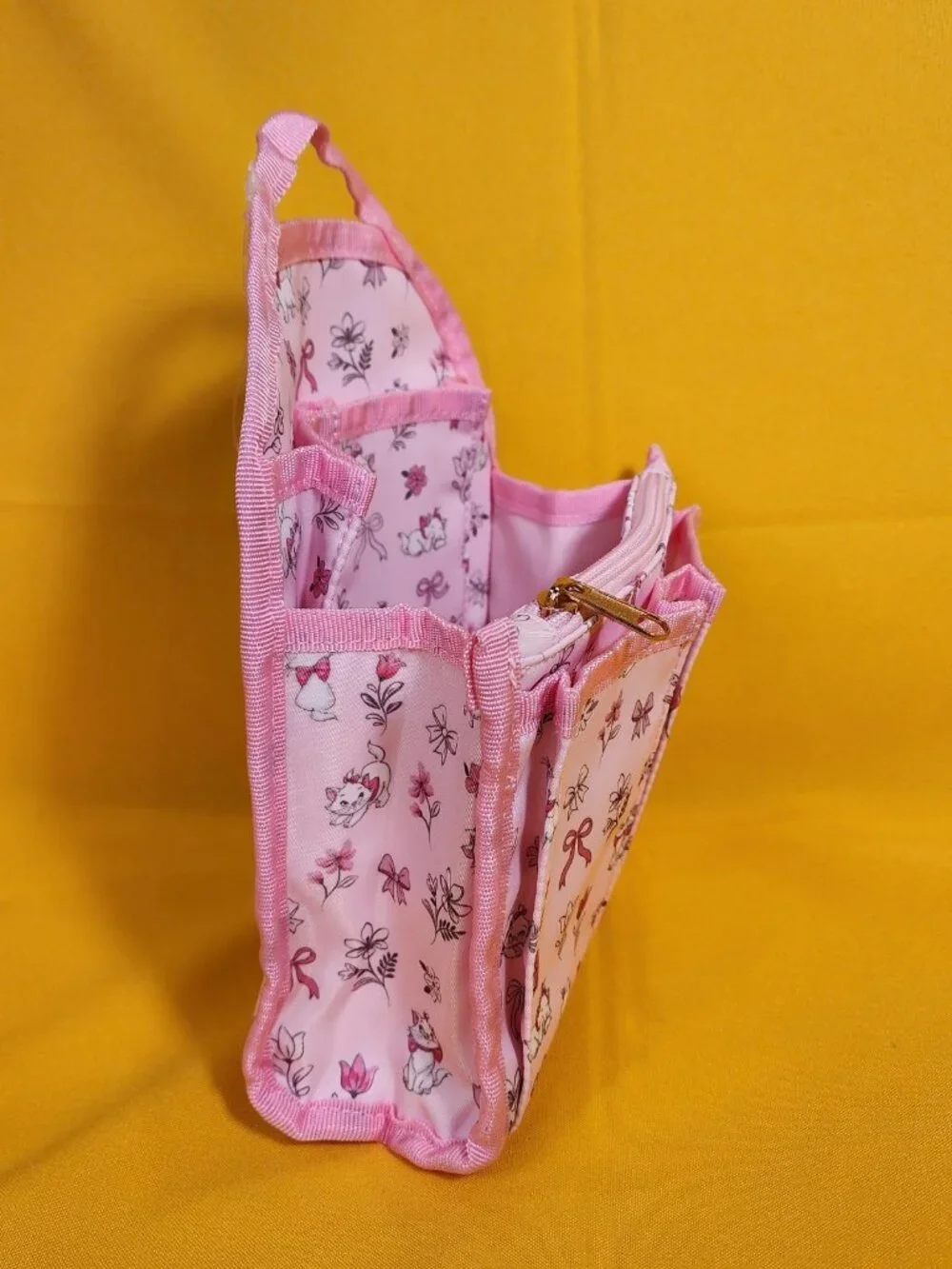 Disney the Aristocats Marie Pink Bow Cat Mini Backpack Organizer Insert NEW